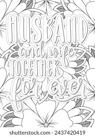 Anti-Valentines-Day Quotes Coloring pages. All these designs are unique Coloring pages for adults and kids Vector Illustration.