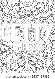 Anti-Valentines-Day Quotes Coloring pages. All these designs are unique Coloring pages for adults and kids Vector Illustration.