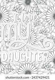 Anti-Valentines-Day Quotes Coloring pages. All these designs are unique Coloring pages for adults and kids Vector Illustration.