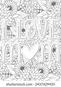 Anti-Valentines-Day Quotes Coloring pages. All these designs are unique Coloring pages for adults and kids Vector Illustration.