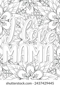 Anti-Valentines-Day Quotes Coloring pages. All these designs are unique Coloring pages for adults and kids Vector Illustration.