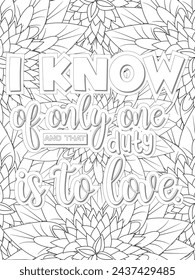 Anti-Valentines-Day Quotes Coloring pages. All these designs are unique Coloring pages for adults and kids Vector Illustration.