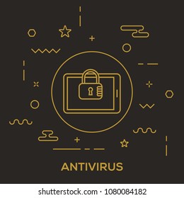 Antivirus Icon Concept