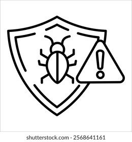 Antivirus Icon Element For Design
