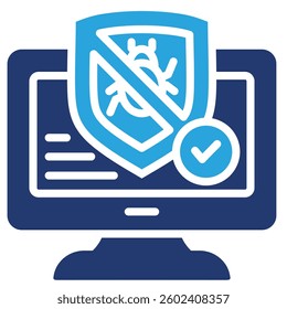 Antivirus Icon Element For Design