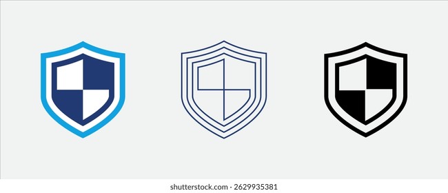 Antivirus icon showing malware protection software