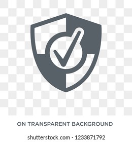 Antivirus icon. Trendy flat vector Antivirus icon on transparent background from Internet Security and Networking collection. 