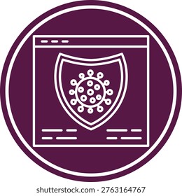 Antivirus Icon For Your Project