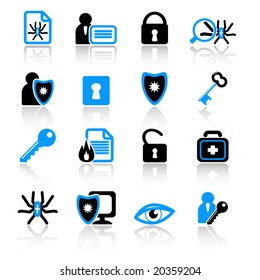 anti-virus icons