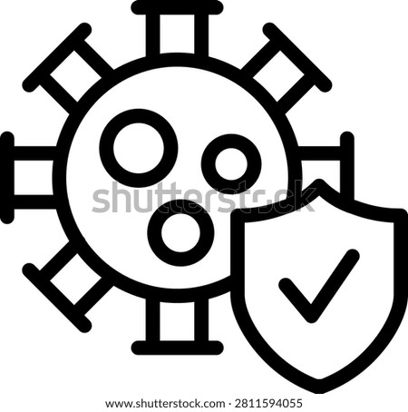 Anti-virus line icon. Cyber security protection, malware removal, computer safety, and system defense outline symbol. Minimalist linear vector illustration.
(Panjang: 157 karakter)