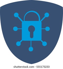 AntiVirus with lock logo