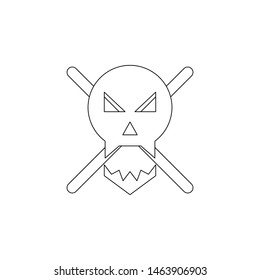 antivirus logo icon. Element of virus antivirus for mobile concept and web apps icon. Outline, thin line icon for website design and development, app development