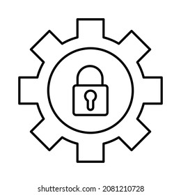 Icono de software antivirus que puede modificar o editar fácilmente
