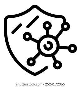 El software antivirus protege los datos de un ataque de virus