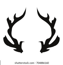 Antler Cartoon Stock Vector (Royalty Free) 704886160 | Shutterstock