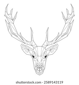 antler, stag, mammal, deer, animal