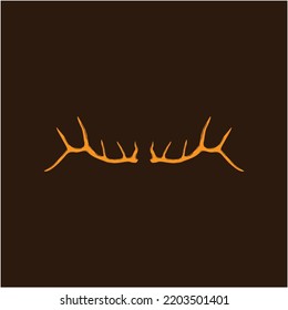 Antlers illustration vector for any purpose
