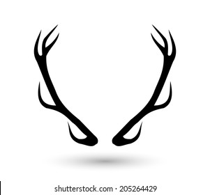 Antlers vector illustration