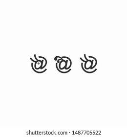ants logo designs vector template
