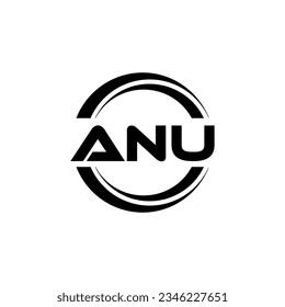 Diseño del logotipo de la ANU, inspiración para una identidad única. Elegancia moderna y diseño creativo. Marca tu éxito con el impresionante logotipo.