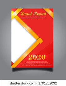 Anual Report desain. Good for your template desain.
