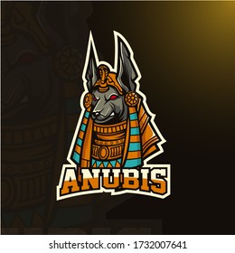 Anubis design for logo gaming, mascot or twitch