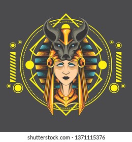 anubis design vector