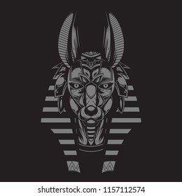 anubis doodle ornament