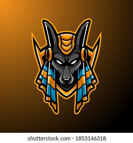 Anubis E Sport Mascot Logo