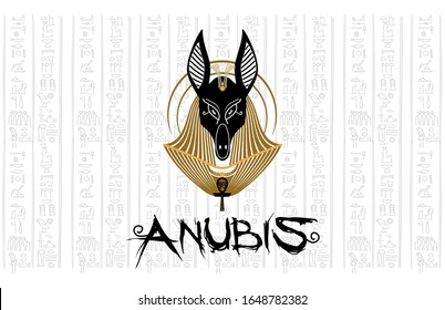 Icono de Dios Anubis Egipcio