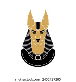Anubis, el dios del antiguo Egipto.