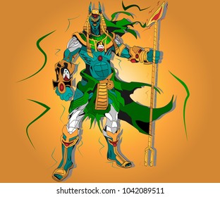 Anubis god death egypt