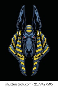 Anubis God Head Of Egyptian Mythology