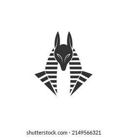 Anubis icon logo design illustration template vector