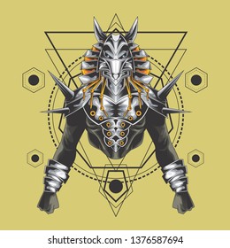 anubis illustration for commercial use