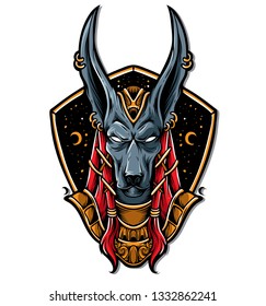 Anubis Logo Vector