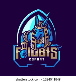 Anubis Maskot for premium vector