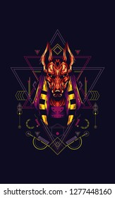 Anubis sacred geometry