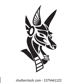 anubis tribal tattoo