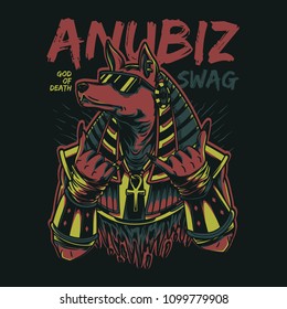 Anubiz Swag Illustration