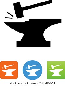 4,357 Hammer anvil icon Images, Stock Photos & Vectors | Shutterstock