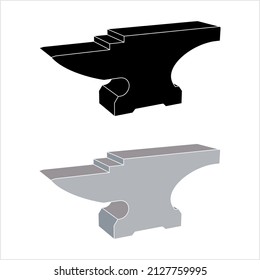 Anvil Icon Design Vector Art Illustration