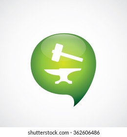 anvil icon on white background