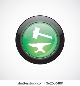 anvil icon on white background