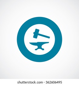 anvil icon on white background