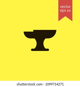anvil. anvil icon. sign design. Vector EPS 10.