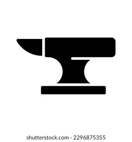 Anvil icon. sign for mobile concept and web design. vector illustration