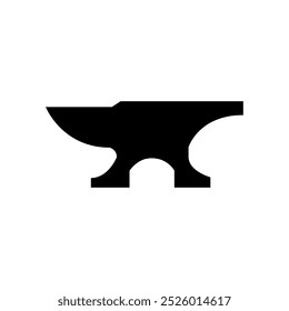 Anvil illustrated in vector on background