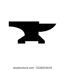 Anvil illustrated in vector on background