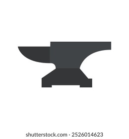 Anvil illustrated in vector on background